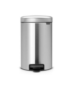 Brabantia Newicon Pedaalemmer 12L Mat Staal