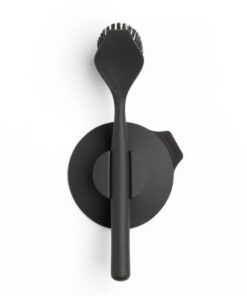 Brabantia SinkSide Afwasborstel met Zuignaphouder Zwart