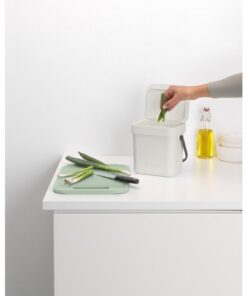 Alternative view of Brabantia Sort & Go Afvalbakje 3L Lichtgrijs