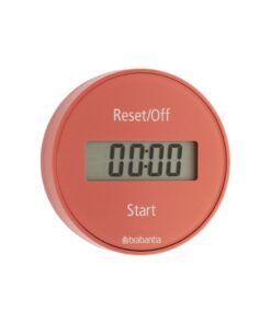 Brabantia Tasty+ Magnetische Kookwekker Terracotta Pink