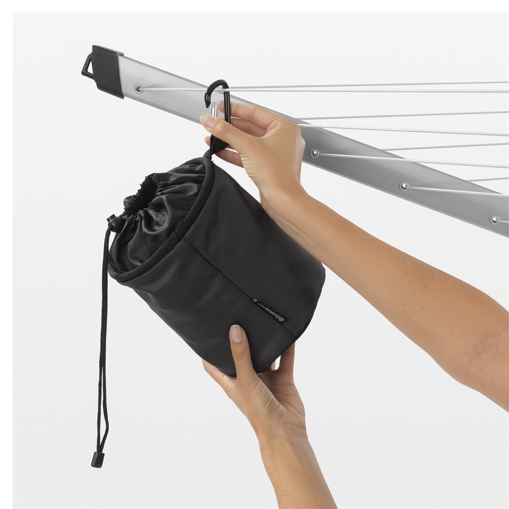 Brabantia Wasknijpertas Zwart - Image 2