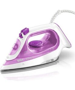 Braun SI3030PU TexStyle3 Stoomstrijkijzer Roze/Wit