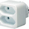 Brennenstuhl BN-1508030 Stopcontact Splitter 2 X Euro Wit