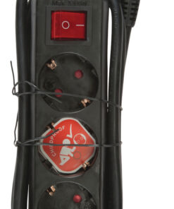 Brennenstuhl BN-1550600413 Stekkerdoos 3-wegs 1.40 M Zwart - Geaard