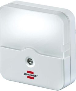 Alternative view of Brennenstuhl Vierkant LED-Ori&euml;ntatielicht / Nachtlicht Met Schemersensor Wit