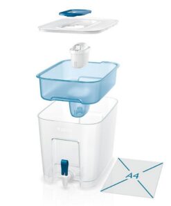 Alternative view of Brita Flow Waterfilter 8.2L Blauw/Wit