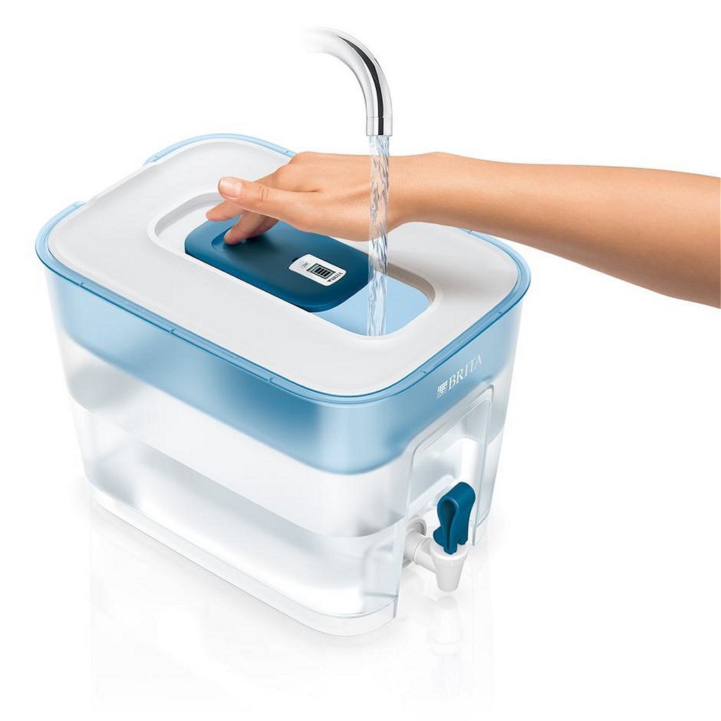 Brita Flow Waterfilter 8.2L Blauw/Wit - Image 3