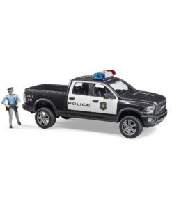 Bruder 02505 RAM 2500 Politie Pick-Up met Politieagent + Licht en Geluid