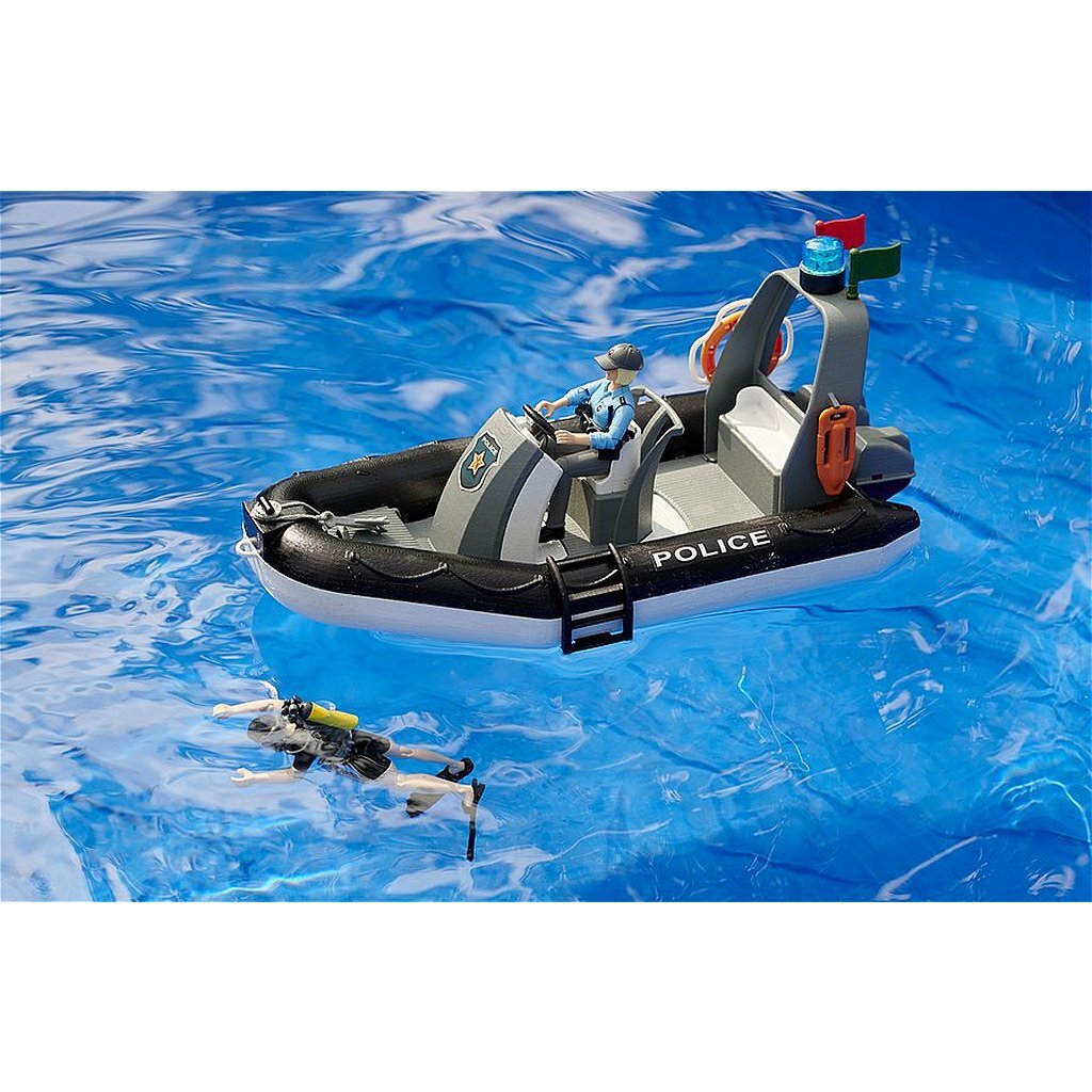 Bruder 02507 RAM 2500 Politie Pick-Up Speelset + Licht en Geluid - Image 3