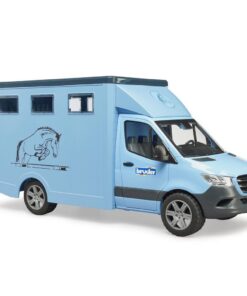 Alternative view of Bruder 02674 Mercedes Benz Diertransporter + Paard