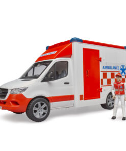 Bruder 02676 Mercedes Benz Sprinter Ambulance met Chauffeur + Licht en Geluid