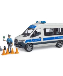 Bruder 02683 MB Sprinter Politiehulpvoertuig + Licht- en Geluidsmodule