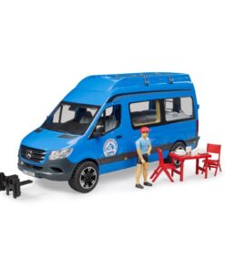 Alternative view of Bruder 02684 MB Sprinter Camper met Chauffeur