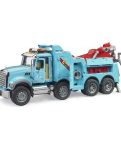 Alternative view of Bruder 02831 MACK Graniet Bergings- en Sleepwagen + Licht en Geluid