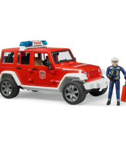Alternative view of Bruder 2528 Wrangler Rubicon Brandweer Jeep + Figuur