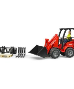 Alternative view of Bruder 2630 Schaeffer Shovel met Voorlader en Accessoires