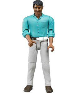 Bruder 60003 Bworld Figuur Man Witte Broek