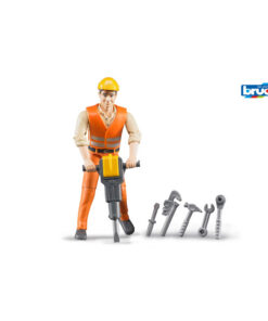 Bruder 60020 Constructiemedewerker met Accessoires