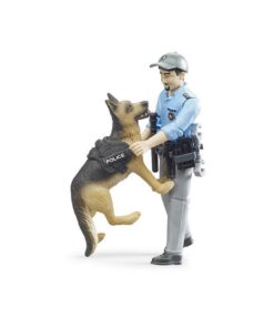 Alternative view of Bruder 62150 BWorld Politieman met Hond