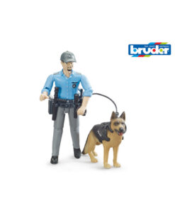 Bruder 62150 BWorld Politieman met Hond