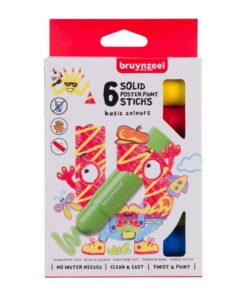 Bruynzeel Plakkaatverf Stiften 6 Stuks