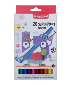 Bruynzeel Super Point Viltstiften 20 Stuks