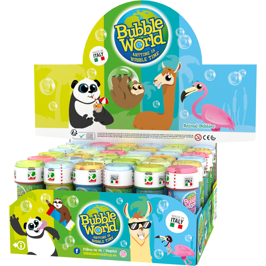 Bubble World Bellenblaas Dieren 60 ml 36 Stuks - Image 2