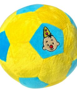 Bumba Pluche Voetbal Geel/Blauw