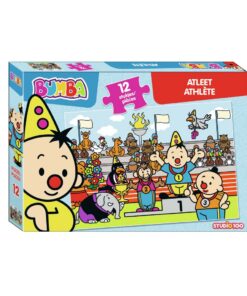 Alternative view of Bumba Puzzel Atleet 12 Stukjes