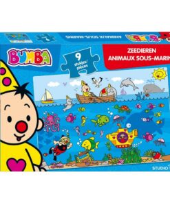 Bumba Puzzel Zeedieren 9 Stukjes