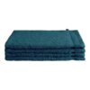 Byrklund Washandjes 16x21 cm 4 Stuks Donkerblauw/Katoen