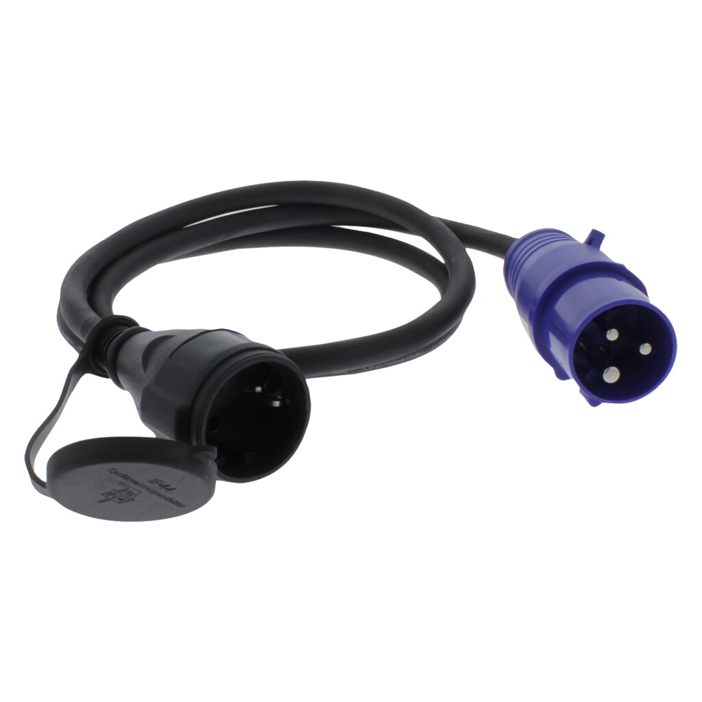 CEE Verloopstekker Randaarde 1.5 m - Image 2