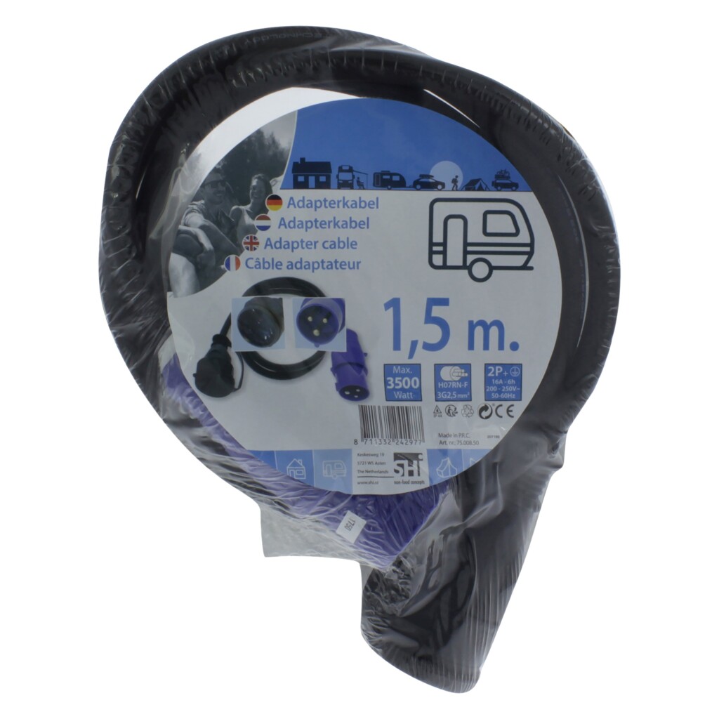 CEE Verloopstekker Randaarde 1.5 m - Image 3