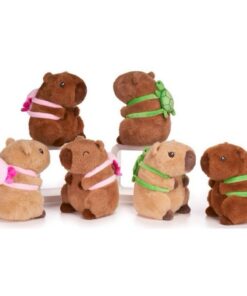 Cabibara Knuffel met Rugzak 22 cm Assorti