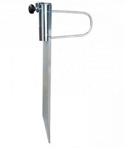 Campking Parasolharing Verzinkt met Handgreep 46cm 32mm