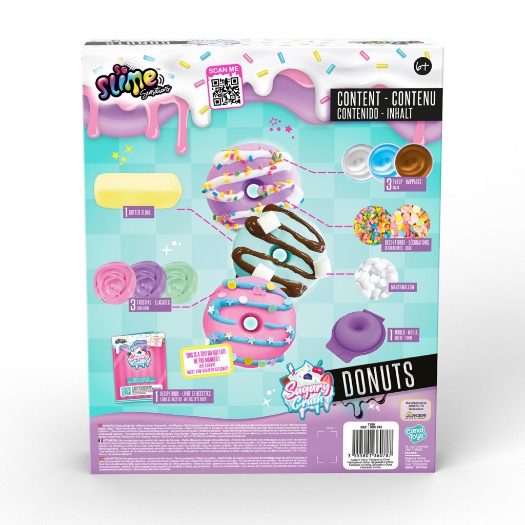 Canal Toys So Slime Sensations Sugary Crush Donuts - Image 2