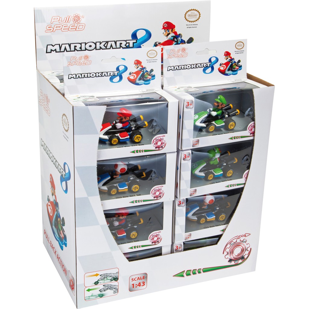 Carrera Nintendo Mario Kart 8 1:43 Assorti Display 24 Stuks - Image 4