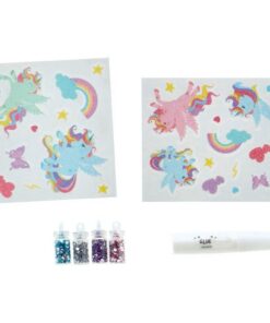 Alternative view of Casuelle Unicorn Glitter Body Tattoo