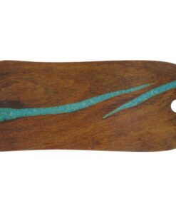 Alternative view of Cheforward Serveerplank 53x20 cm Turquoise/Kersenhout-Look