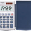 Citizen SH-EL243S Calculator Sharp EL243S Grijs-blauw Hand 8 Digit