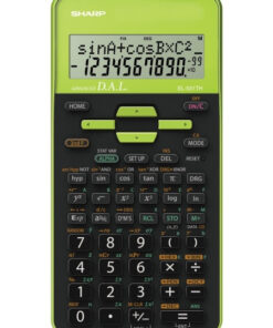 Citizen SH-EL531THGR Calculator Sharp EL531THGR Zwart-groen Wetenschappelijk
