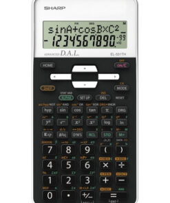 Citizen SH-EL531THWH Calculator Sharp EL531THWH Zwart-wit Wetenschappelijk