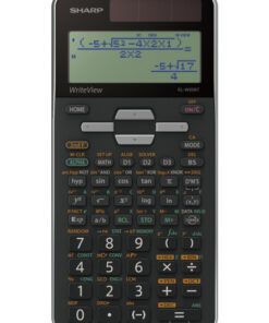 Citizen SH-ELW506TGY Calculator Sharp ELW506TGY Zwart-grijs Wetenschappelijk Write View