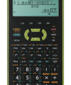 Citizen SH-ELW531XHGR Calculator Sharp ELW531XHGR Zwart-groen Wetenschappelijk Write View