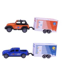 Alternative view of City Car Collection Die-Cast Pick-Up met Boedelbak 1:50 Assorti