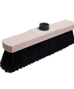 Clean Home Houten Bezemkop Zwart