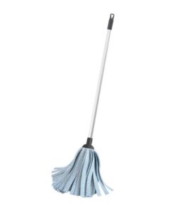 Clean Home Mop met Steel Zwart/Wit