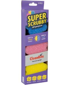 Alternative view of CleanRite Scrub Spons 3 Stuks