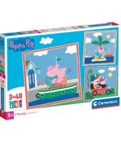 Clementoni 3in1 Puzzel Peppa Pig 3x48 Stukjes