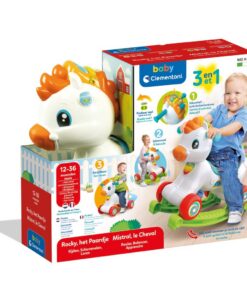 Clementoni Baby 3in1 Hobbelpaard + Geluid